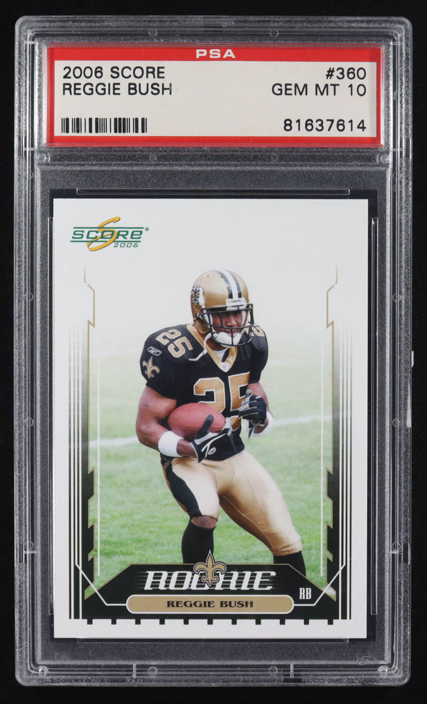 Reggie Bush 2006 Score #360 RC (PSA 10) at PristineAuction.com Reggie Bush 2006 Score #360 RC (PSA 10) at PristineAuction.com