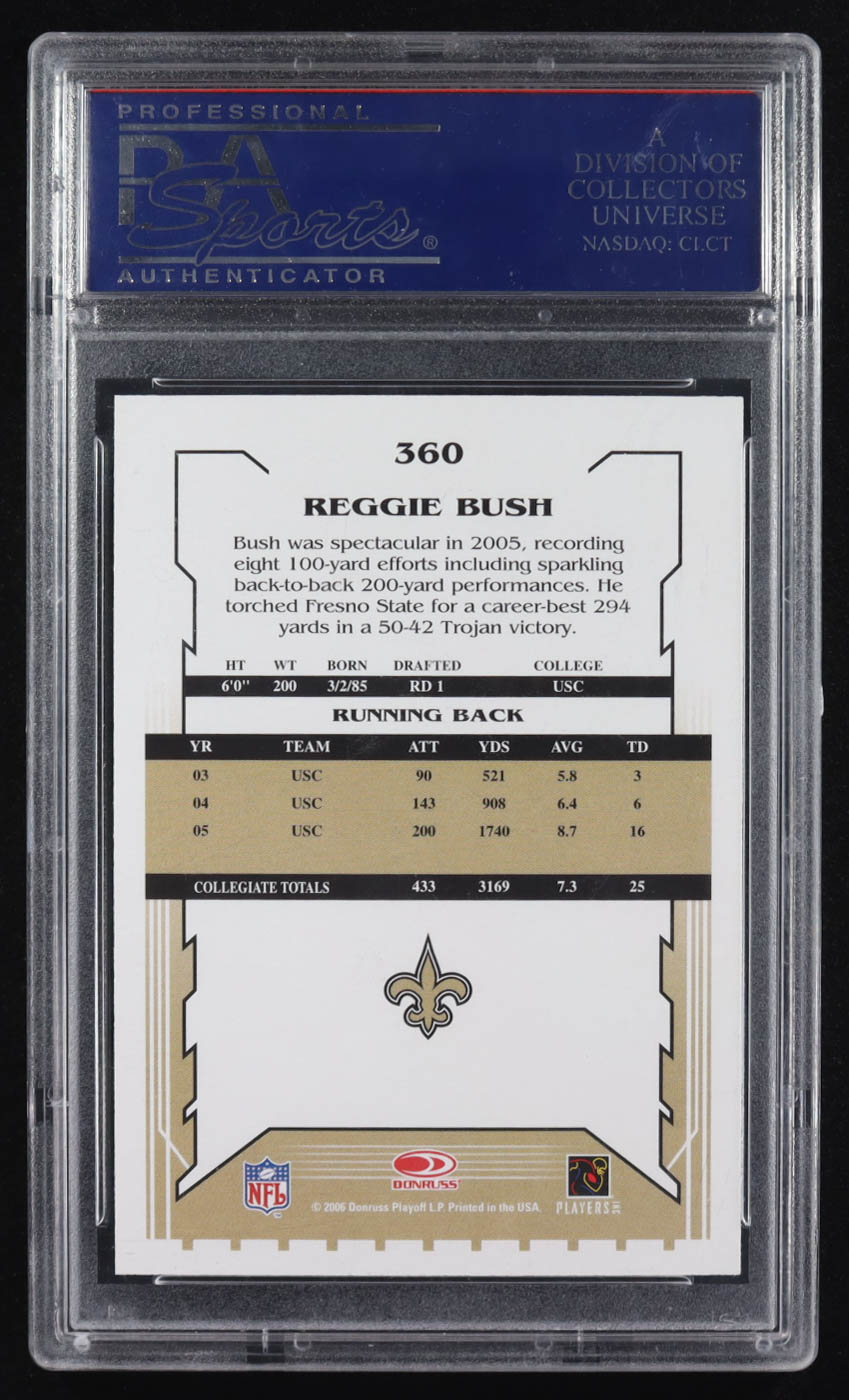 Reggie Bush 2006 Score #360 RC (PSA 10) at PristineAuction.com Reggie Bush 2006 Score #360 RC (PSA 10) at PristineAuction.com