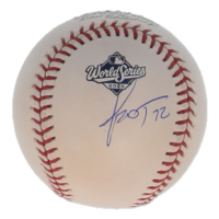 Miguel Rojas Signed 2025 World Series Baseball (JSA) at PristineAuction.com