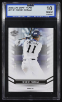 Shohei Ohtani 2018 Leaf Ohtani Draft Year #DY01 RC (ISA 10) at PristineAuction.com