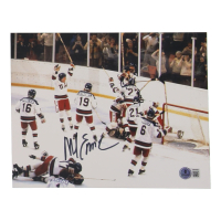 Mike Eruzione Signed Team USA 8x10 Photo (Beckett) at PristineAuction.com