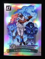 Calvin Johnson 2025 Donruss Downtown! Oversize #4 at PristineAuction.com
