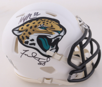 Maurice Jones-Drew & Fred Taylor Signed Jaguars Speed Mini Helmet (Beckett) at PristineAuction.com