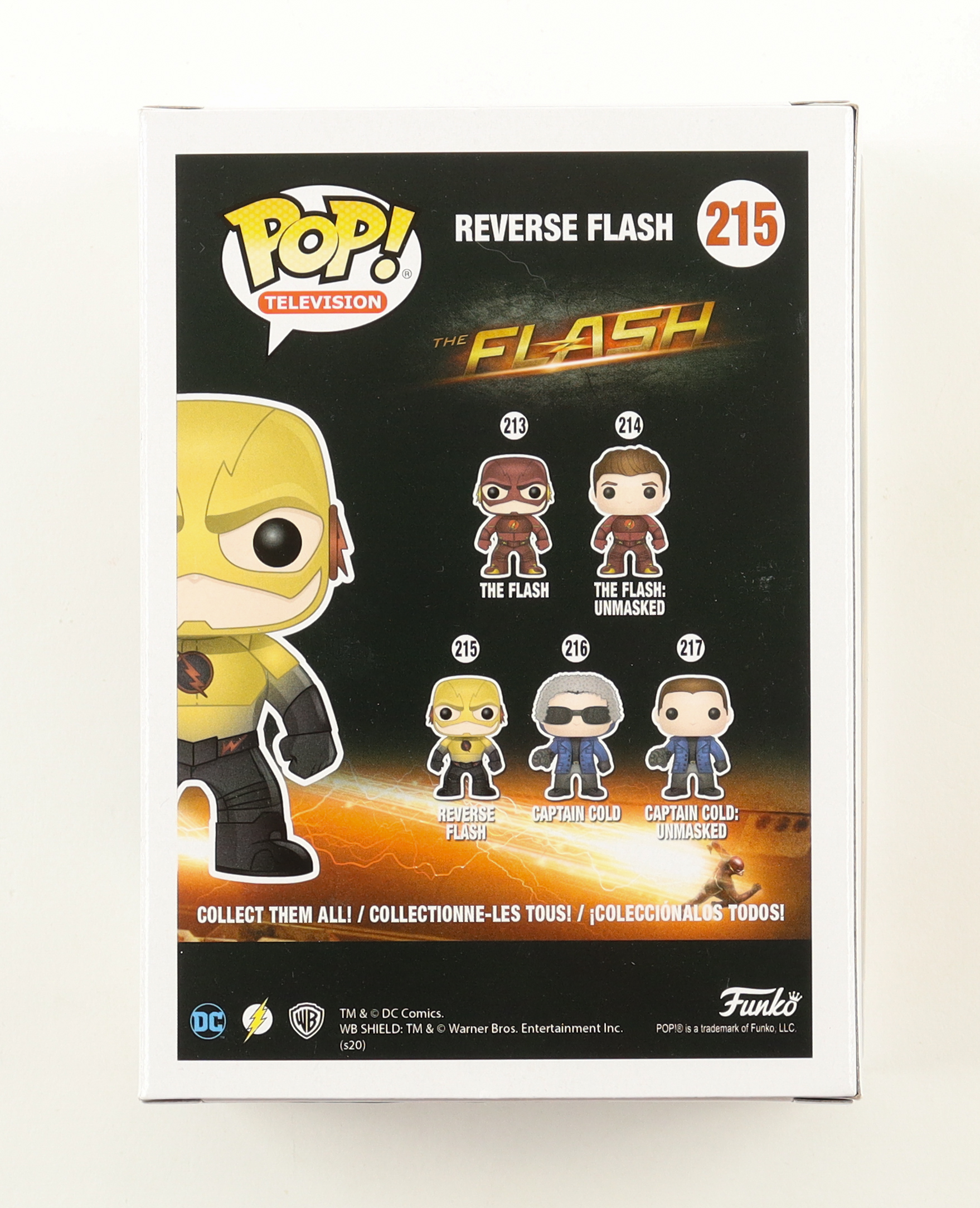 Matt Letscher Signed "The Flash" #215 Reverse Flash Funko Pop! Vinyl Figure (PSA) at PristineAuction.com Matt Letscher Signed "The Flash" #215 Reverse Flash Funko Pop! Vinyl Figure (PSA) at PristineAuction.com