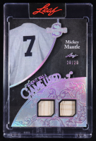 Mickey Mantle 2025 Leaf Spectacular When it Was A Game Used Silver Holo Game-Used #WU17 #20/20 at PristineAuction.com