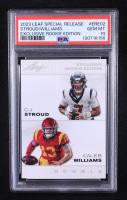 CJ Stroud / Caleb Williams 2023 Leaf Special Release Exclusive Rookie Edition Double #ERE-02 RC (PSA 10) at PristineAuction.com