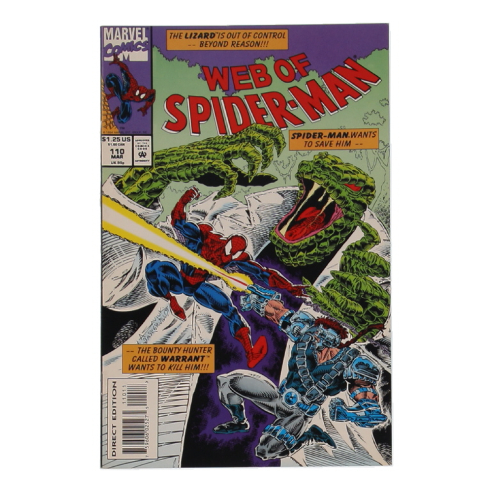 1994 "Web of Spider-Man" Issue #110 Marvel Comic Book at PristineAuction.com