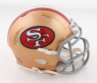 49ers Throwback Alternate Speed Mini Helmet at PristineAuction.com
