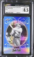 Babe Ruth 2019 Leaf Metal Ruth Collection Blue #31 #50/50 (CGC 8.5) at PristineAuction.com