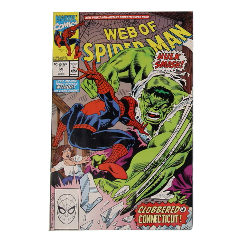 1990 "Web of Spider-Man" Issue #69 Marvel Comic Book at PristineAuction.com