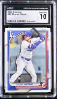 Shohei Ohtani 2024 Bowman #33 (CGC 10) at PristineAuction.com