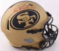 Bill Romanowski Signed 49ers Full-Size Rave Alternate Speed Helmet (JSA) at PristineAuction.com