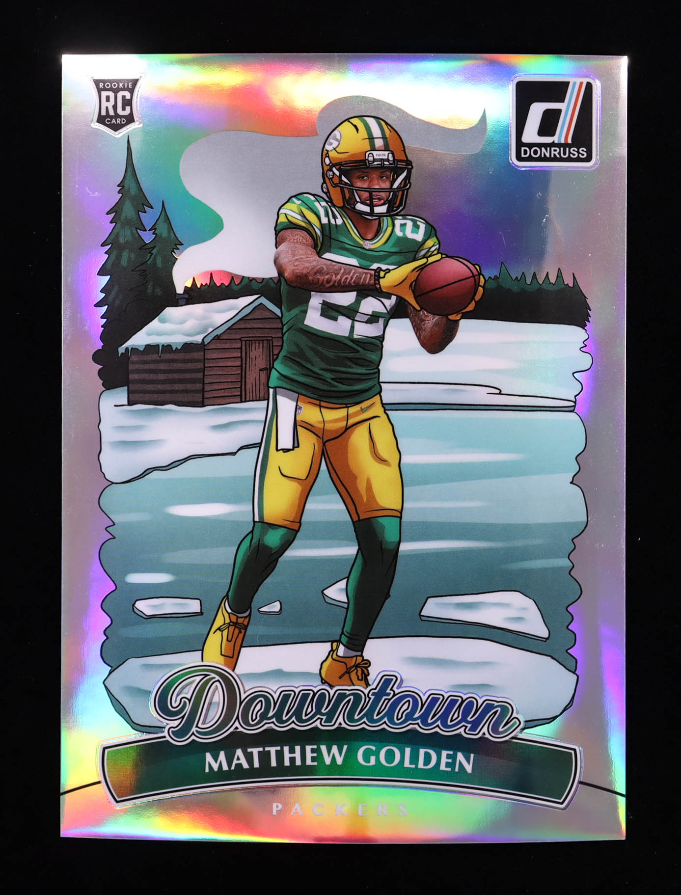 Matthew Golden 2025 Donruss Downtown! Oversize #18 RC | Pristine Auction