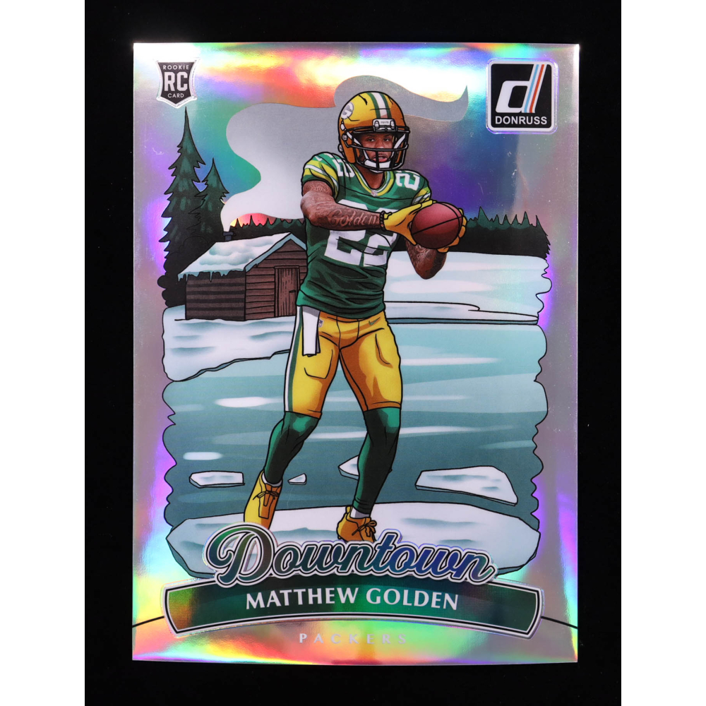 Matthew Golden 2025 Donruss Downtown! Oversize #18 RC at PristineAuction.com