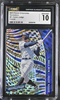 Aaron Judge 2021 Panini Chronicles Revolution Fractal #61 (CGC 10) at PristineAuction.com
