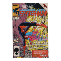 1985 "Web of Spider-Man" Issue #6 Marvel Comic Book at PristineAuction.com