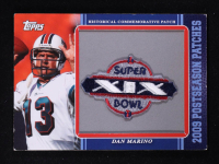 Dan Marino 2009 Topps Postseason Patches #PPR27 / SB XIX at PristineAuction.com