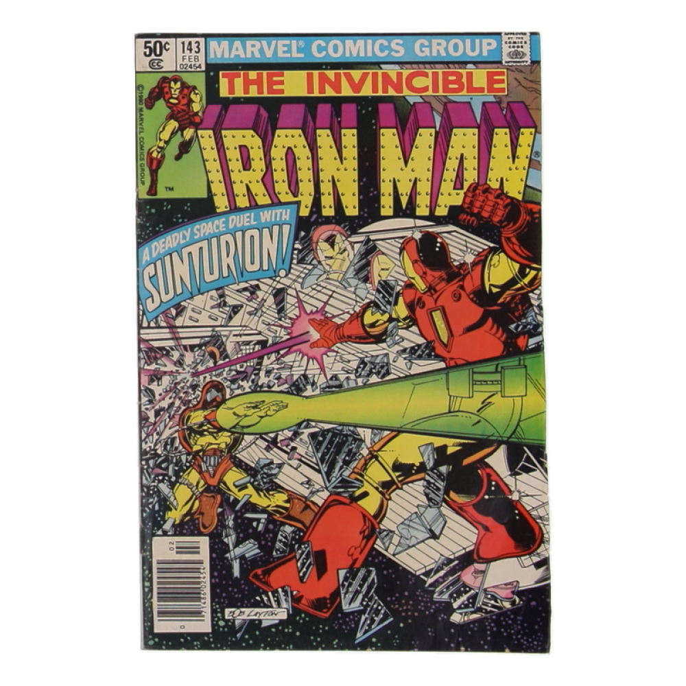 1981 "The Invincible Iron Man" Issue #143 Marvel Comic Book at PristineAuction.com