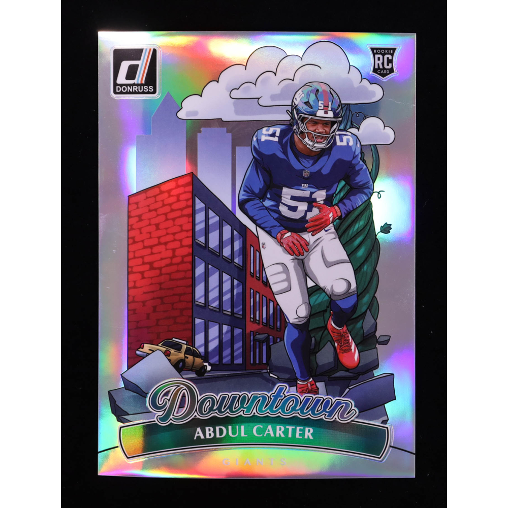 Abdul Carter 2025 Donruss Downtown! Oversize #20 RC at PristineAuction.com