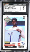 Cam Ward 2025 Panini Instant NFL Draft Night #NFLDN-1 RC (CGC 9) at PristineAuction.com