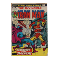 1973 "The Invincible Iron Man" Issue #61 Marvel Comic Book at PristineAuction.com