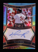 David Ortiz 2025 Select Signatures Tie-Dye Prizms #21 #5/25 at PristineAuction.com