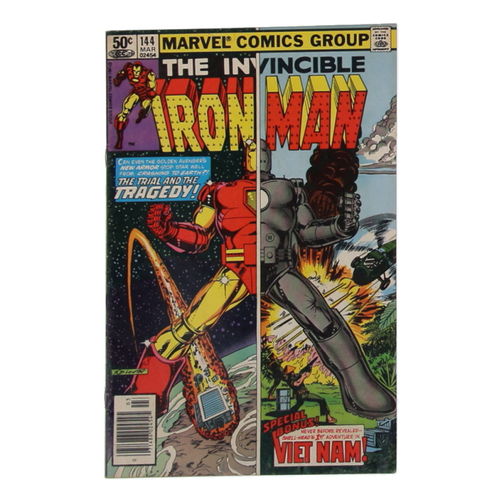 1981 "The Invincible Iron Man" Issue #144 Marvel Comic Book at PristineAuction.com