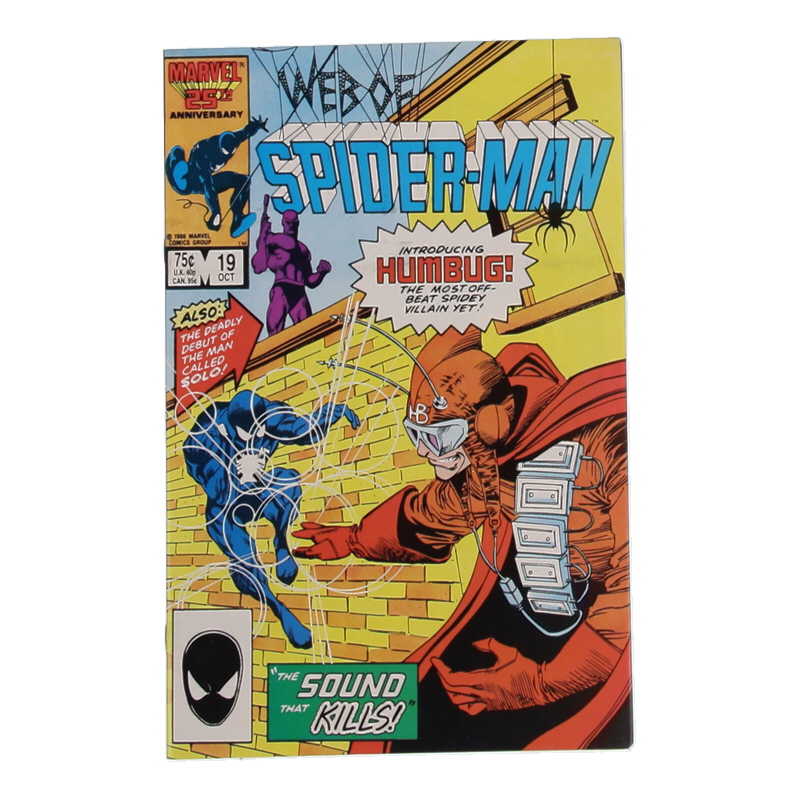 1986 "Web of Spider-Man" Issue #19 Marvel Comic Book at PristineAuction.com 1986 "Web of Spider-Man" Issue #19 Marvel Comic Book at PristineAuction.com
