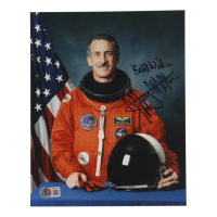 Jeffrey A. Hoffman Signed NASA 8x10 Photo Inscribed "Best Wishes" (Beckett) at PristineAuction.com