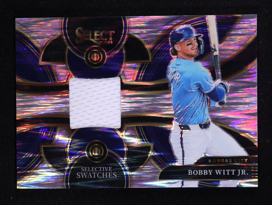 Bobby Witt Jr. 2024 Select Selective Swatches Prizms Flash #6 at PristineAuction.com Bobby Witt Jr. 2024 Select Selective Swatches Prizms Flash #6 at PristineAuction.com