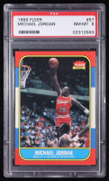 Michael Jordan 1986-87 Fleer #57 RC (PSA 8) at PristineAuction.com