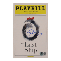 Sting Signed "The Last Ship" Playbill (Beckett) at PristineAuction.com