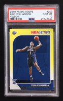 Zion Williamson 2019-20 Panini NBA Hoops Yellow #258 RC (PSA 10) at PristineAuction.com