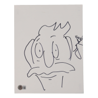 H. Jon Benjamin Signed 8.5x11 Photo with Hand-Drawn Sketch (Beckett) at PristineAuction.com