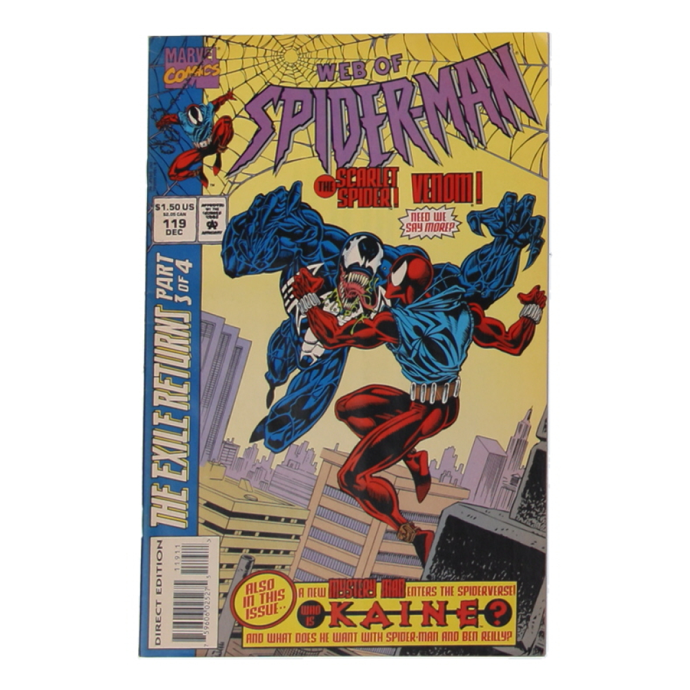 1994 "Web of Spider-Man" Issue #119 Marvel Comic Book at PristineAuction.com
