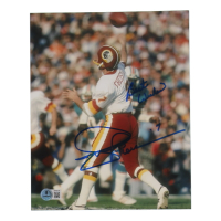 Joe Theismann Signed Redskins 8x10 Photo Inscribed "Best Wishes" (Beckett) at PristineAuction.com