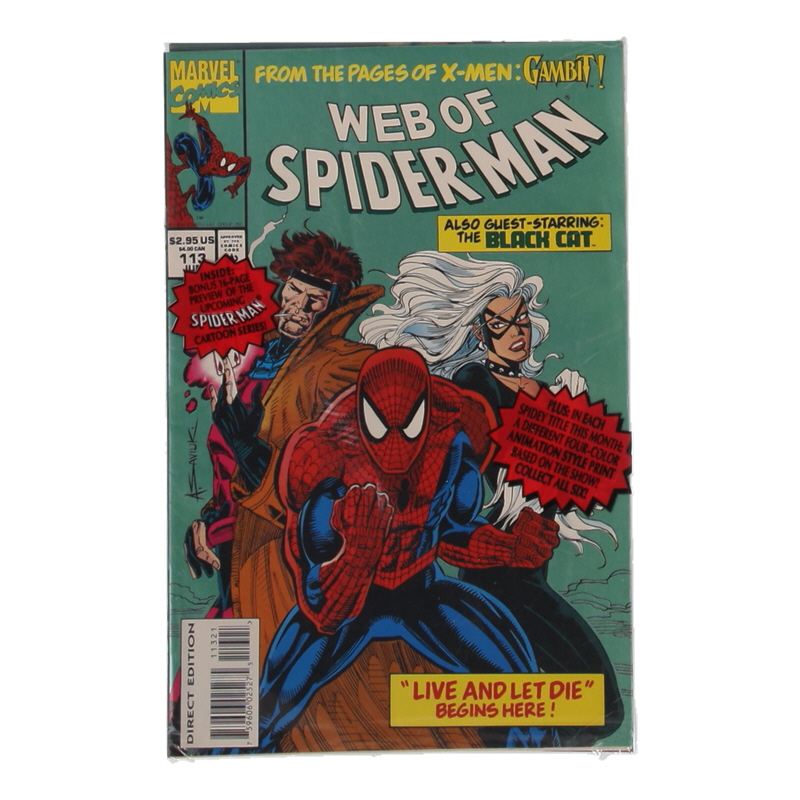 1994 "Web of Spider-Man" Issue #113 Marvel Comic Book at PristineAuction.com 1994 "Web of Spider-Man" Issue #113 Marvel Comic Book at PristineAuction.com