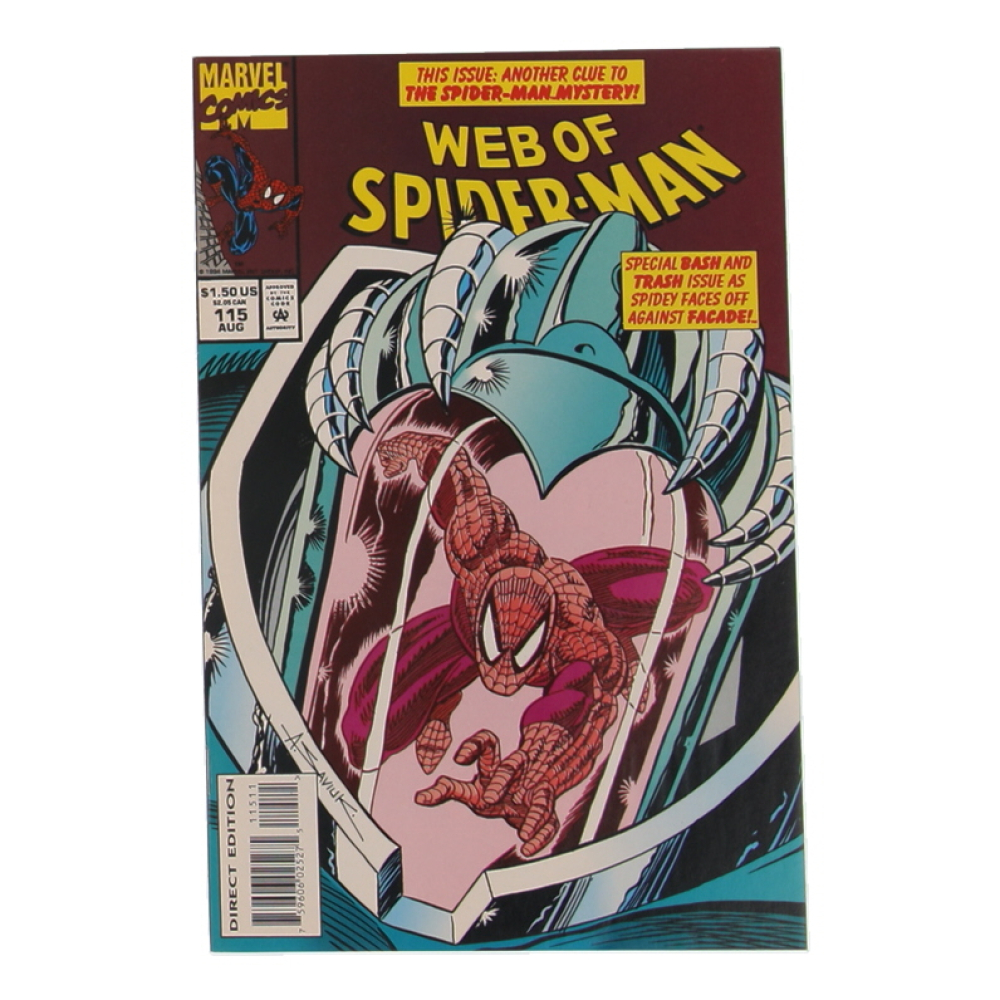 1994 "Web of Spider-Man" Issue #115 Marvel Comic Book at PristineAuction.com