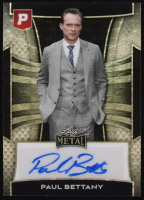 Paul Bettany 2025 Leaf Metal Pristine Auction Collection Base Auto Super Prismatic Gold #PB1 #1/1 at PristineAuction.com
