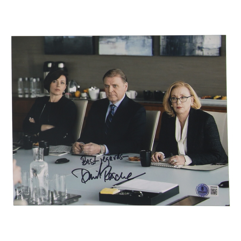 David Rasche Signed "Succession" 8x10 Photo Inscribed "Best Regards" (Beckett) at PristineAuction.com David Rasche Signed "Succession" 8x10 Photo Inscribed "Best Regards" (Beckett) at PristineAuction.com