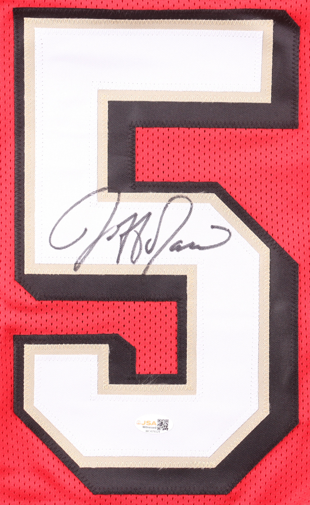 Jeff Garcia Signed Jersey (JSA) at PristineAuction.com Jeff Garcia Signed Jersey (JSA) at PristineAuction.com