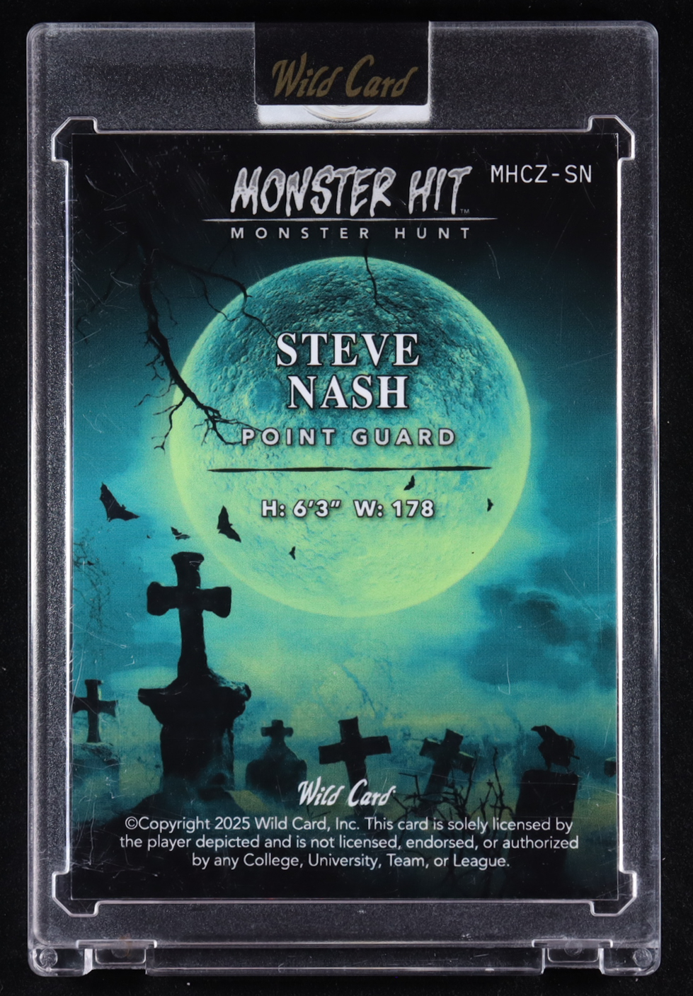 Steve Nash 2025 Wild Card Monster Hit Monster Hunt Mosaic Yellow #MHCZSN #1/1 at PristineAuction.com Steve Nash 2025 Wild Card Monster Hit Monster Hunt Mosaic Yellow #MHCZSN #1/1 at PristineAuction.com