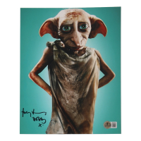 Toby Jones Signed "Harry Potter and the Chamber of Secrets" 8x10 Photo Inscribed "Dobby" & "X" (Beckett) at PristineAuction.com