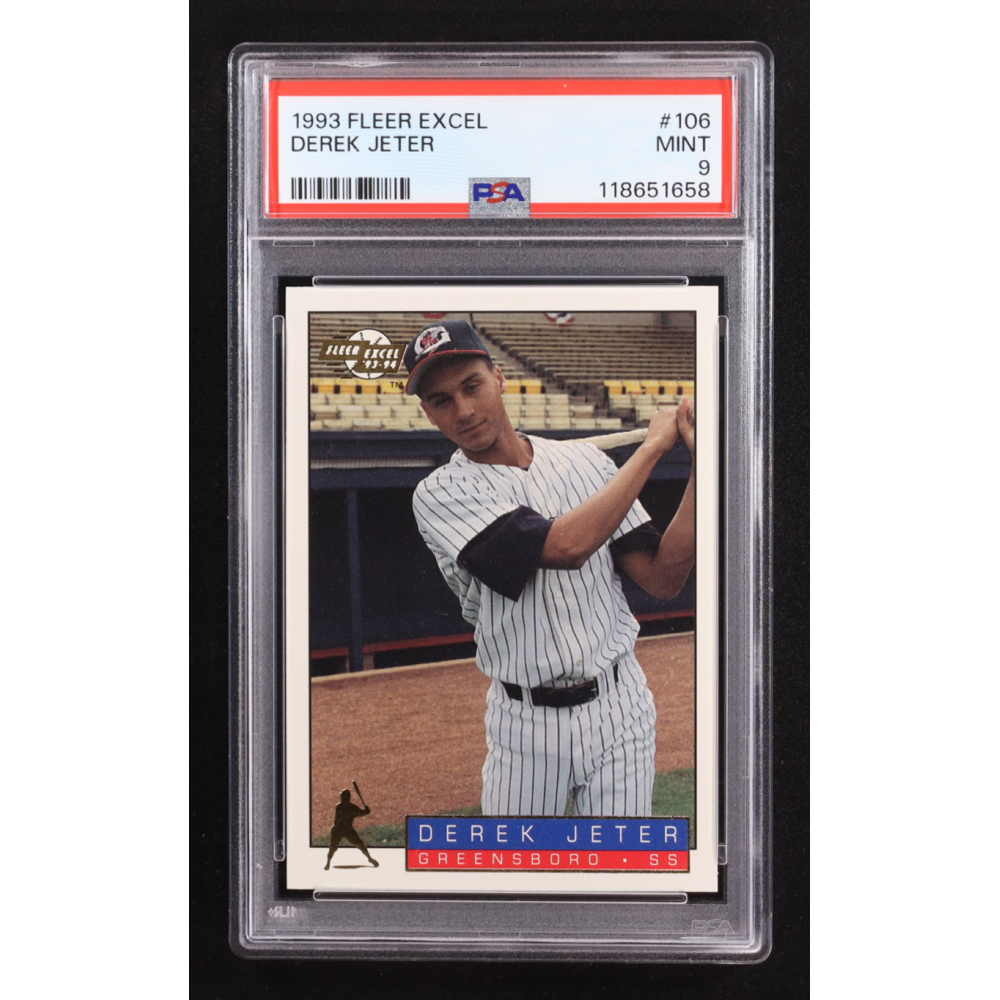 Derek Jeter 1993-94 Fleer ExceI #106 RC (PSA 9) at PristineAuction.com