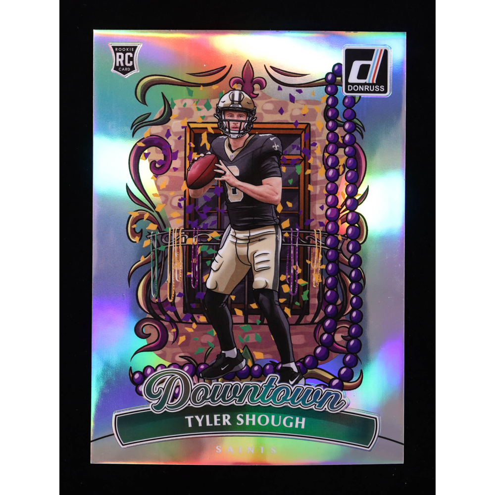 Tyler Shough 2025 Donruss Downtown! Oversize #19 RC at PristineAuction.com