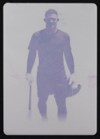 Jasson Dominguez 2020 Leaf Trinity Magenta Printing Plate #10 #1/1 at PristineAuction.com