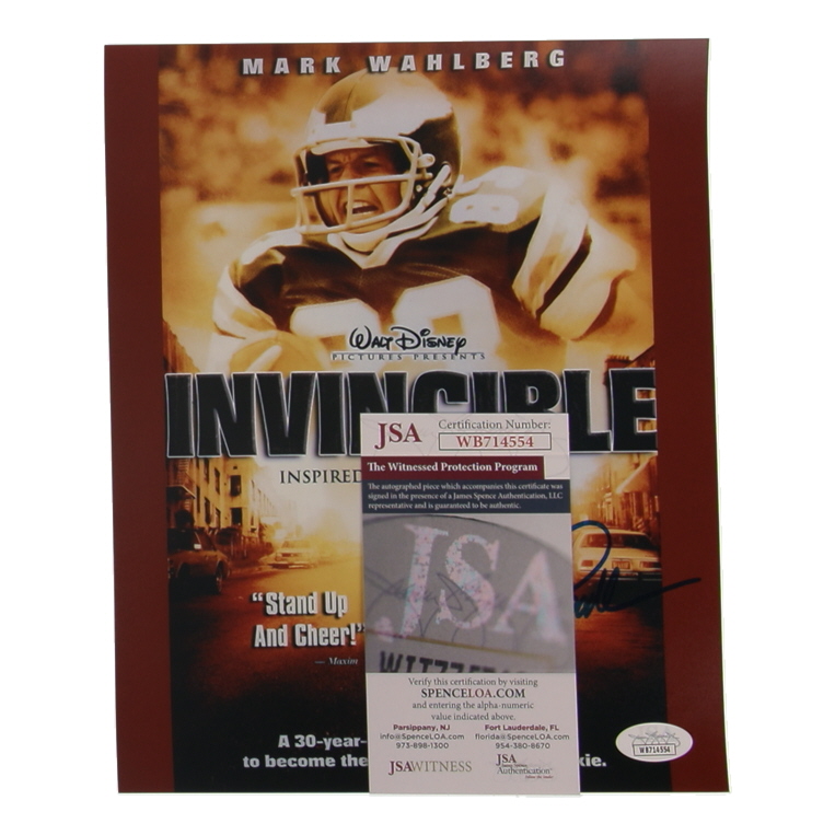 Vince Papale Signed "Invincible" 8x10 Photo (JSA) at PristineAuction.com Vince Papale Signed "Invincible" 8x10 Photo (JSA) at PristineAuction.com