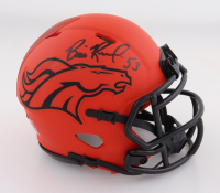 Bill Romanowski Signed Broncos Rave Alternate Mini Helmet (JSA) at PristineAuction.com
