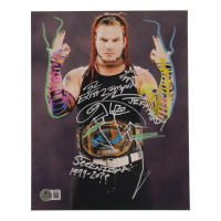 Jeff Hardy Signed WWE 8x10 Photo Inscribed "Exist 2 Inspire!" & "See Enigma... 1977-20??" With Hand-Drawn Sketch (Beckett) at PristineAuction.com