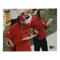 Steve Spagnuolo Signed Chiefs 8x10 Photo Inscribed "SB 42-54-57-58" (Beckett) at PristineAuction.com